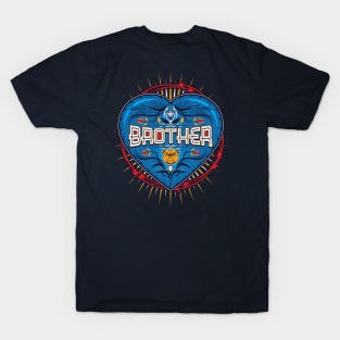 Ornamental Tattoo Style Heart - BROTHER T-Shirt